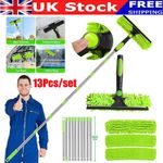 4.5M Telescopic Extendable Window Cleaner Equipment Glass Cleaning Squeegee UK