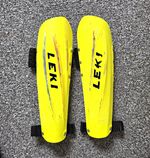 LEKI Forearm Guards Size Yellow/Black Plastic Hardshell Adjustable Pair
