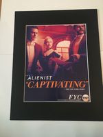THE ALIENIST TV SERIES-mounted original advert 14x11 inches