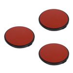 Reusable Silicone Drum Mat Pads 3Pcs with Adjustable Straps for Quiet Practice