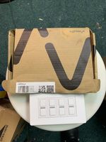 Lightwave LP24WHMK2 Smart Dimmer with Energy Monitoring, 4 Gang(NOT WORKING) REA