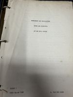Data General Vintage Technical Manuals Ring Binder Lot w/ Disk Drive Qualifier