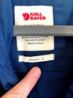 Fjallraven  Womens Vardag Anorak Storm Blue