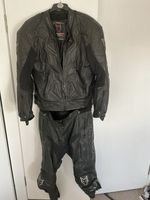 Wolf 2 Peace Leather Suit Black Motorcycle Jacket Size UK 48 / 58 EU