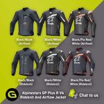Alpinestars Gp Plus R V4 Airflow / RideKnit Leather Jacket