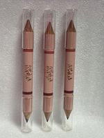 Mally Perfect Prep Lip Sculpting Pencil In Tan Medium Set Of 3 New