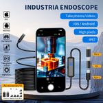 Direct Plug Endoscope Borescope Inspection Camera For iPhone Samsung Google