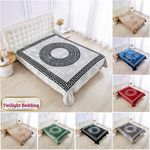 Luxury Greek Key Throw Extra Large Fleece Sofa Bed Settee Mink Blanket Warm Cosy