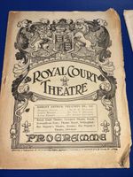Two Vintage (1913) Theatre Programmes From Liverpool The Royal Court & Olympia