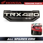Genuine Honda TRX 420 ES Fourtrax Fairing Mudguard Sticker Decal Rear L/H