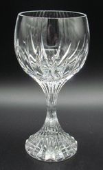 BACCARAT CRYSTAL MASSENA PATTERN 6¼" WINE GLASSES (10626)