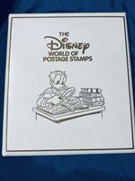 Beautiful Disney World of Postage Stamps Collection In Album