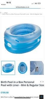 Birth Pool in a Box Eco 