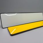 2 x Slim Number Plate Holder/Mount/Frame/Surround-STANDARD OBLONG PLATE