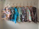 Mixed Job Lot Of Vintage Woman's Retro Pattern  Blouses Wholesale Mix
