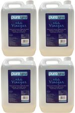 Puregro White Vinegar, 5 Litres (Pack of 4)