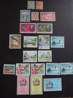 Jamaica. Small lot of stamps incl 1906 Coat of Arms and 1972 Overprints