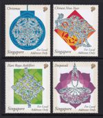 SINGAPORE 2002 Festivals set of 4 SG 1241-1244 MH/*