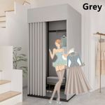 Clothing Store Fitting Room with Shading Curtain,Temporary Mobile Changing Room