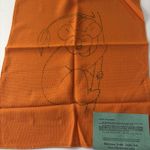 Vintage Rittermere Aussie Hooked Rug Pattern NOS Orange Scottish Burlap Koala