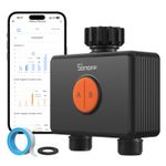 SONOFF Zigbee Irrigation Timer, Dual Channel Sprinkler Timer, Watering System UK