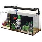 Aqua One Betta Trio Glass Aquarium 32L Three Fish Tanks in One! Filter LED Light