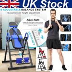 300LBS Heavy Duty Gravity Inversion Table Back Therapy Reflexology Stretcher