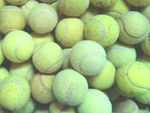 30 Used Tennis Balls For Dogs