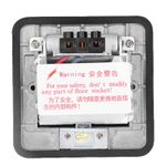 Floor Socket 6 Hole Embedded Damping Ground Electrical Outlet 13A AC 250V♫
