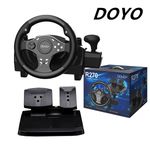Gaming Racing Steering Wheel With Pedals Shifter for PS3 PS4 PC Android Switch