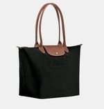 Longchamp Le Pliage Large Nylon Shoulder Bag Black Uni Student Essentials Tote