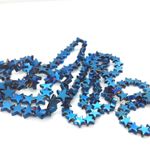 Starry Starry Nights Hematite Plain Stars 6mm/7mm (Certificate) 2x Strands