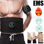 Electric EMS Muscle Toner Machine Toning Belt ABS Simulation Burner Belly Shaper