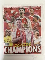 ARSENAL PREMIER LEAGUE CHAMPIONS UK MIRROR SPECIAL EDITION NEWSPAPER 2026
