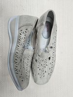 Ara Soft Slip On Shoes UK 4 Beige Leather Comfort Lightweight