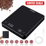 3Kg/0.1g Household Scale Precision LED Electronic Scale with Timer Coffee Scale