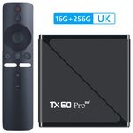 Android 16.0 Smart TV Box 14K Quad Core HD 16GB+256GB WIFI Media Stream Player