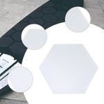 20Pcs Surfboard Clear Deck Grip Pad Hexagon Traction Surfpad Surfing Padding