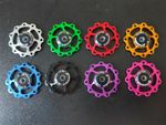 Pair of 11t Derailleur Ceramic Bearing Jockey Wheels MTB Bicycle Road Bike