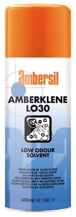 Ambersil 31555 Lo30 Amberklene Low Odour Solvent Degreaser 400Ml 6 Pack
