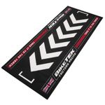 Biketek Garage Pit Mat Workshop 'British' Motocross 190 X 80cm