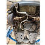 PIPE DYNAMICS MK7 MK7.5 GOLF 1.4 TSI 140/150BHP CAT BACK EXHAUST - STRAIGHT PIPE