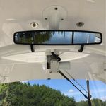 Roll cage 15'' Wide Rear View Mirror Convex Mirror Fit All 1.75" OD Bar