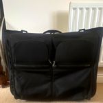 TUMI Black Nylon Rolling Garment Bag Suit Carrier 2-Wheel, 100L+, 55"+
