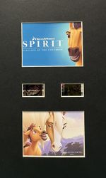 SPIRIT. The Stallion of Cimarron.  35mm Film Cell Mounted Display