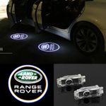 2x Laser LED Door courtesy Welcome Shadow Lights For Land Rover Range Rover