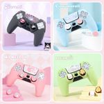 Protective Case for PS5/XBOX/Switch PRO Controller Skin + Joystick Caps+ Sticker