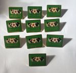 10 Mexico 86 Football Pin Badges