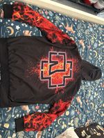 Rammstein Official Jacket XXL – Never Worn – Fire Sleeve Design – Rare
