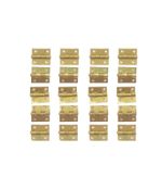 Dolls House Small Brass Butt Hinges Miniature Fixtures & Fittings DIY Accessory